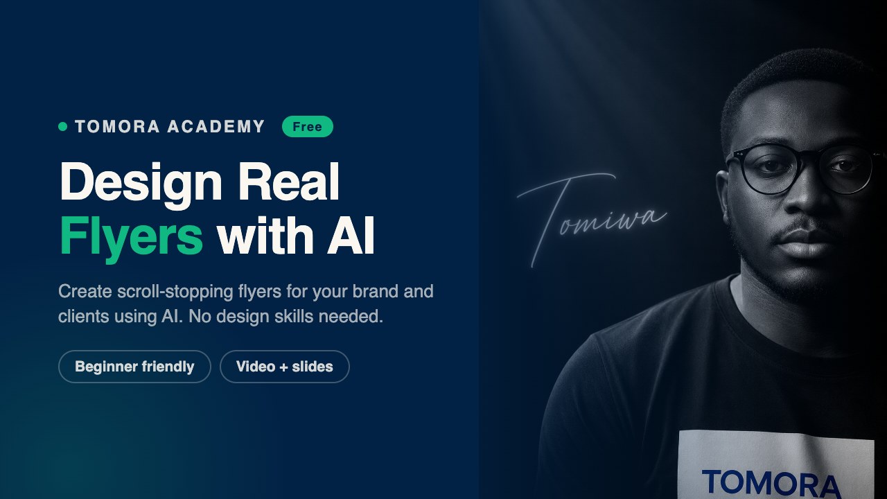 Design Real Flyers with AI
