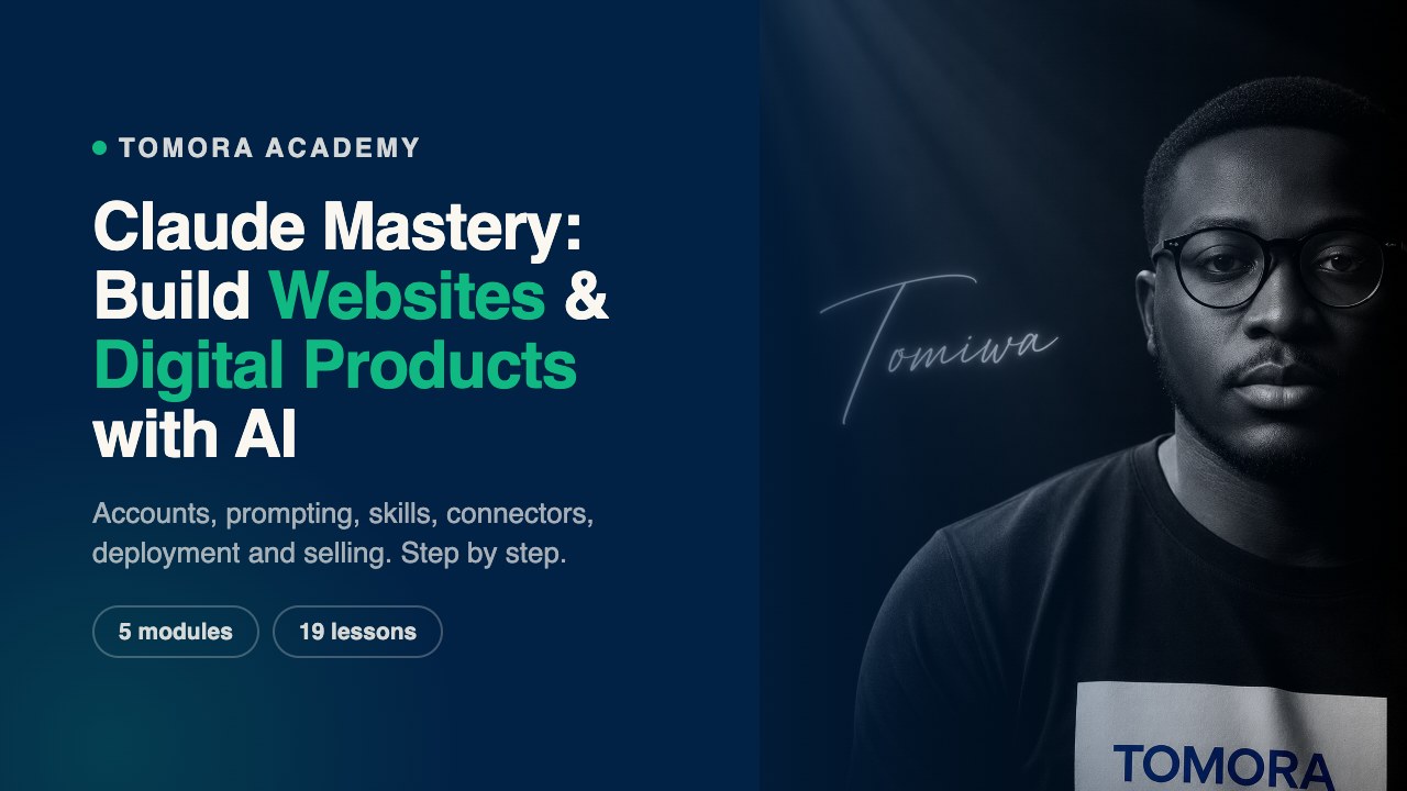 Claude Mastery: Build Websites & Digital Products with AI